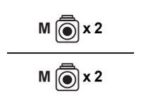 Black Box Patch-Kabel - LC Multi-Mode (M)zu LC Multi-Mode (M) - 10 m - Glasfaser