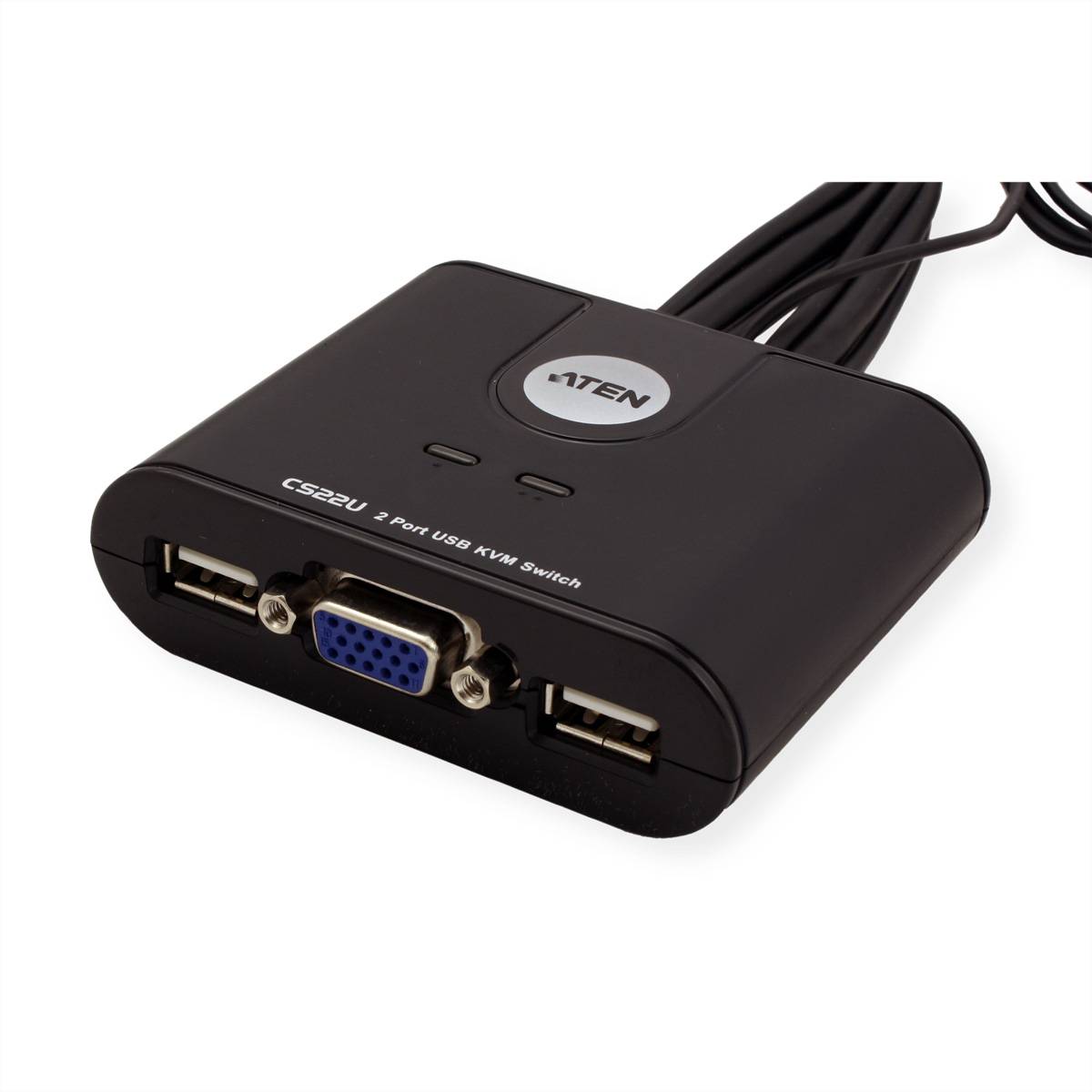 ATEN CS22U KVM Switch VGA, USB, 2 Ports