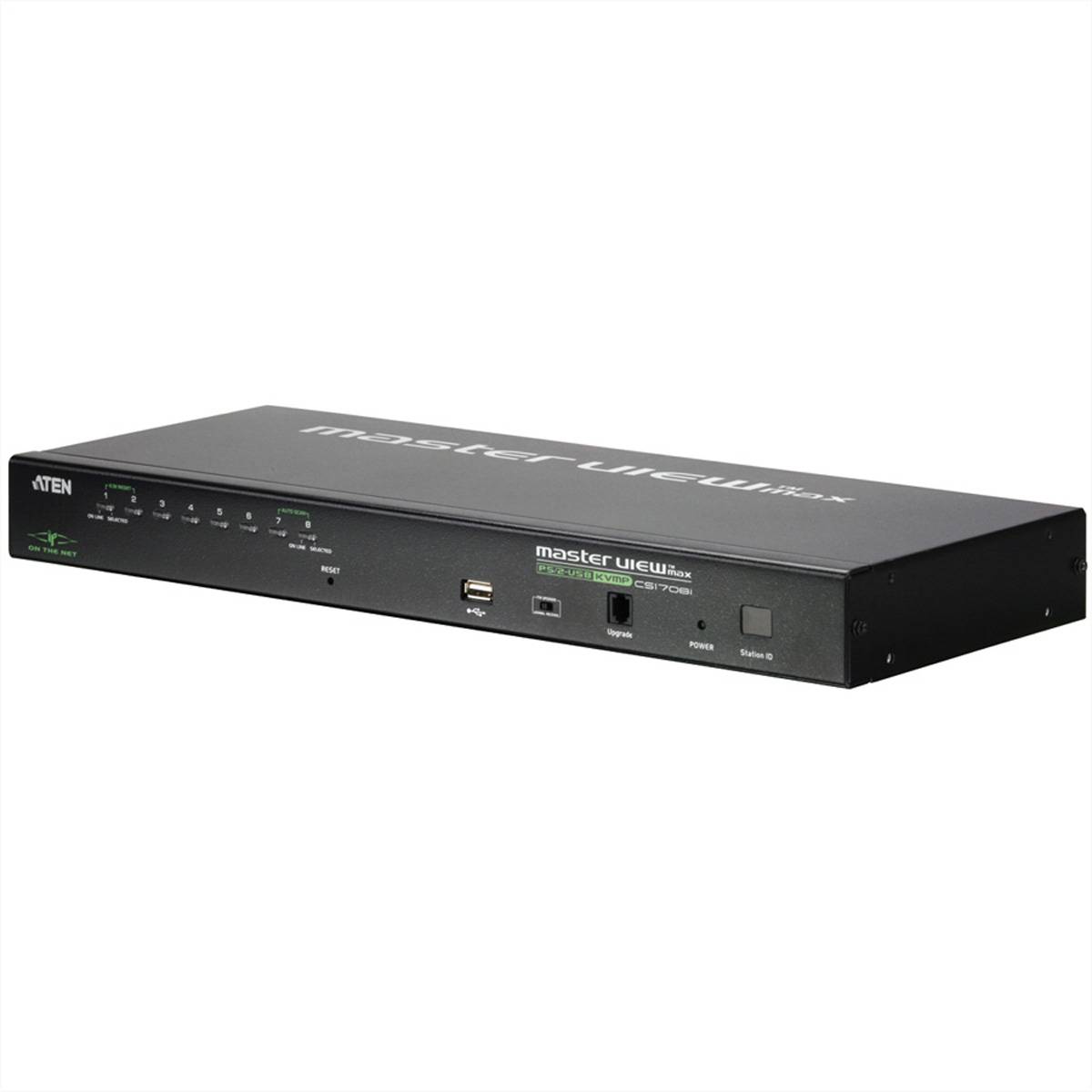 ATEN CS1708i KVM Over-IP Switch VGA, PS/2-USB, USB-Peripherie Port, 8 Ports