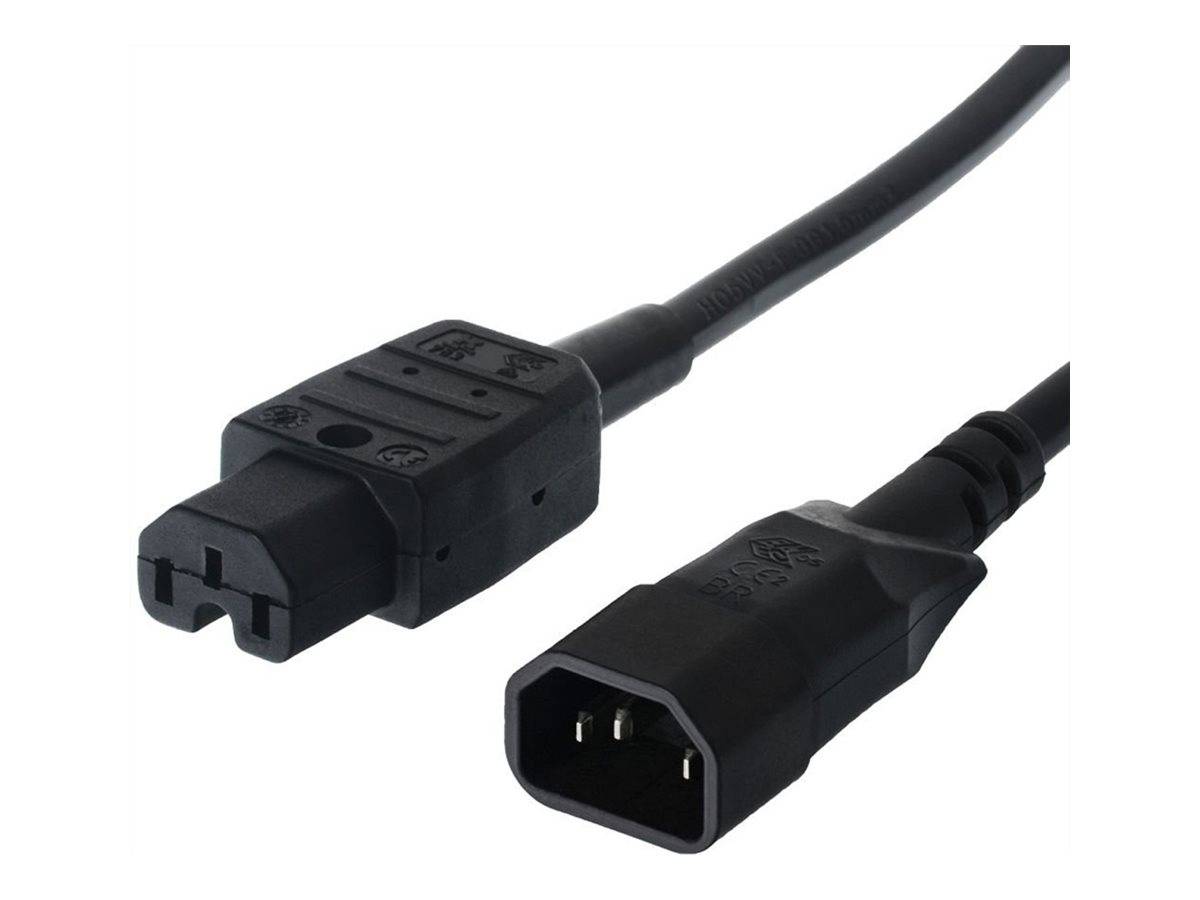 Bachmann - Stromkabel - IEC 60320 C14 zu IEC 60320 C15