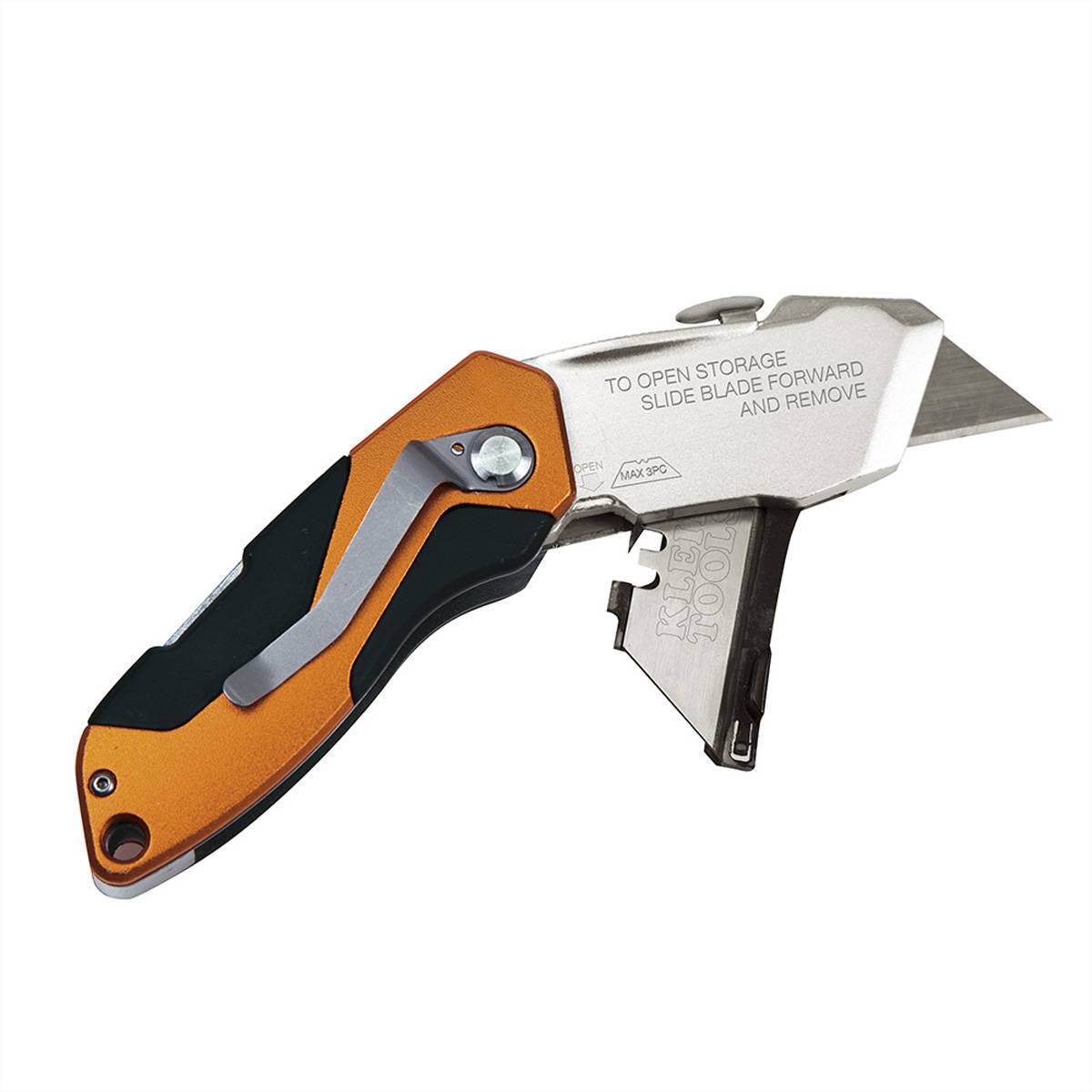 KLEIN TOOLS 44130 Universalmesser, selbstladend zusammenklappbar
