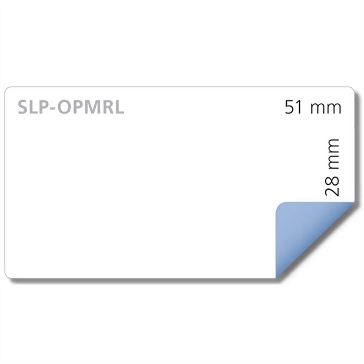 Seiko Instruments SLP-OPMRL - Weiß - 28 x 51 mm 440 Etikett(en) (2 Rolle(n)