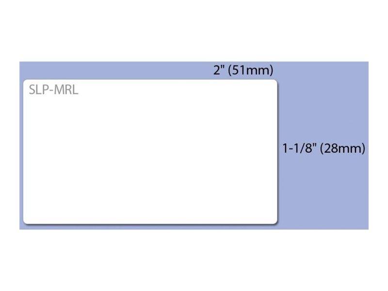 Seiko Instruments SLP-MRL - Weiß - 28 x 51 mm 440 Etikett(en) (2 Rolle(n)