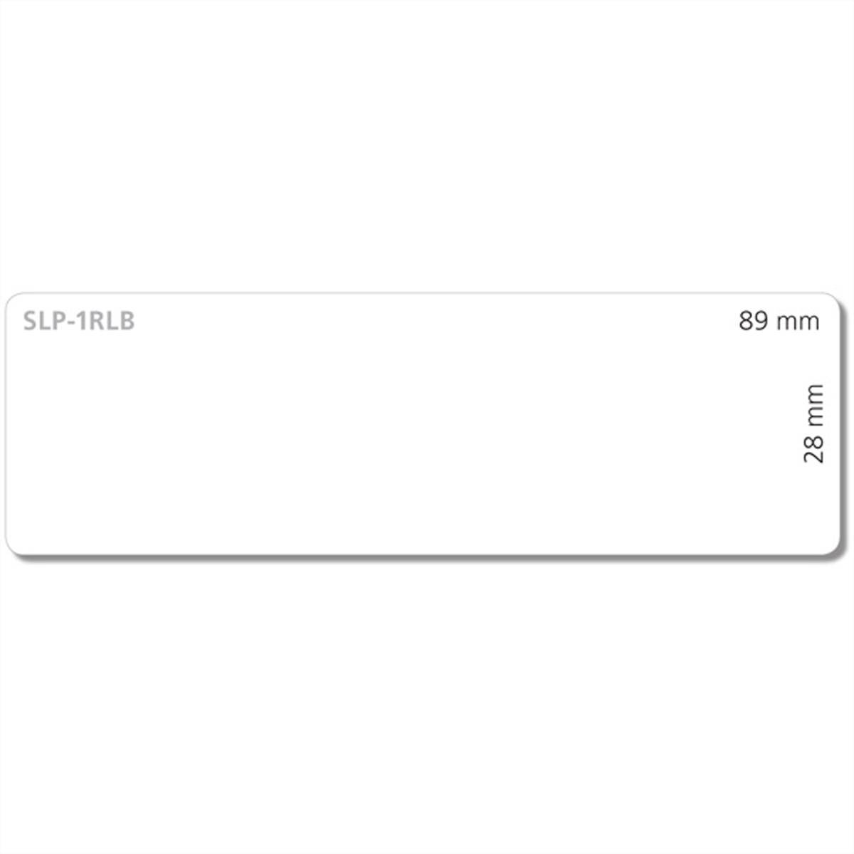 Seiko Instruments SLP-1RLB - Weiß - 28 x 89 mm 1000 Etikett(en) (1 Rolle(n)