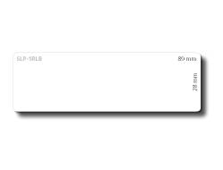 Seiko Instruments SLP-1RLB - Weiß - 28 x 89 mm 1000 Etikett(en) (1 Rolle(n)