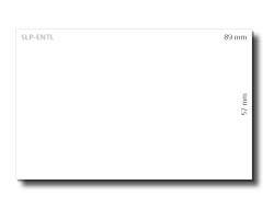 Seiko Instruments SLP-ENTL - Nicht klebend - weiß - 57 x 89 mm 250 Karte(n) (1 Rolle(n)