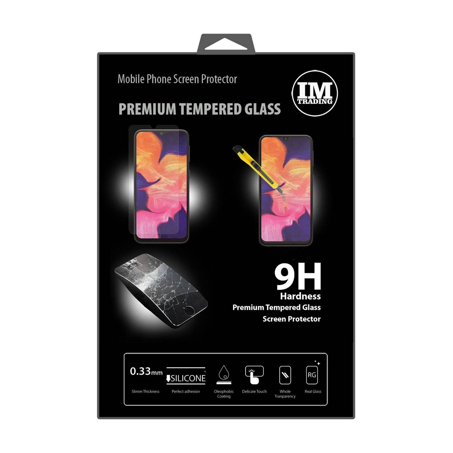 Schutzglas 9H für Samsung Galaxy A10 A105F Displayschutzfolie Schutzfolie Passgenau Glas