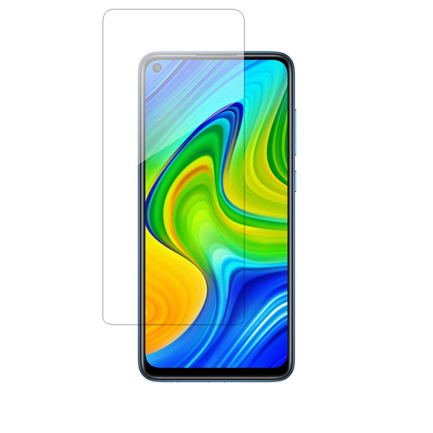 Schutzglas 9H für XIAOMI REDMI NOTE 9 Displayschutzfolie Schutzfolie Passgenau Glas