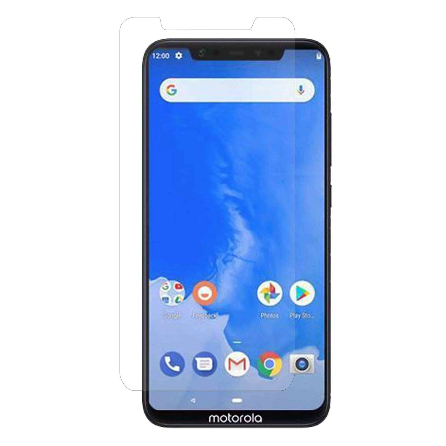 Schutzglas 9H für MOTOROLA ONE POWER Displayschutzfolie Schutzfolie Passgenau Glas