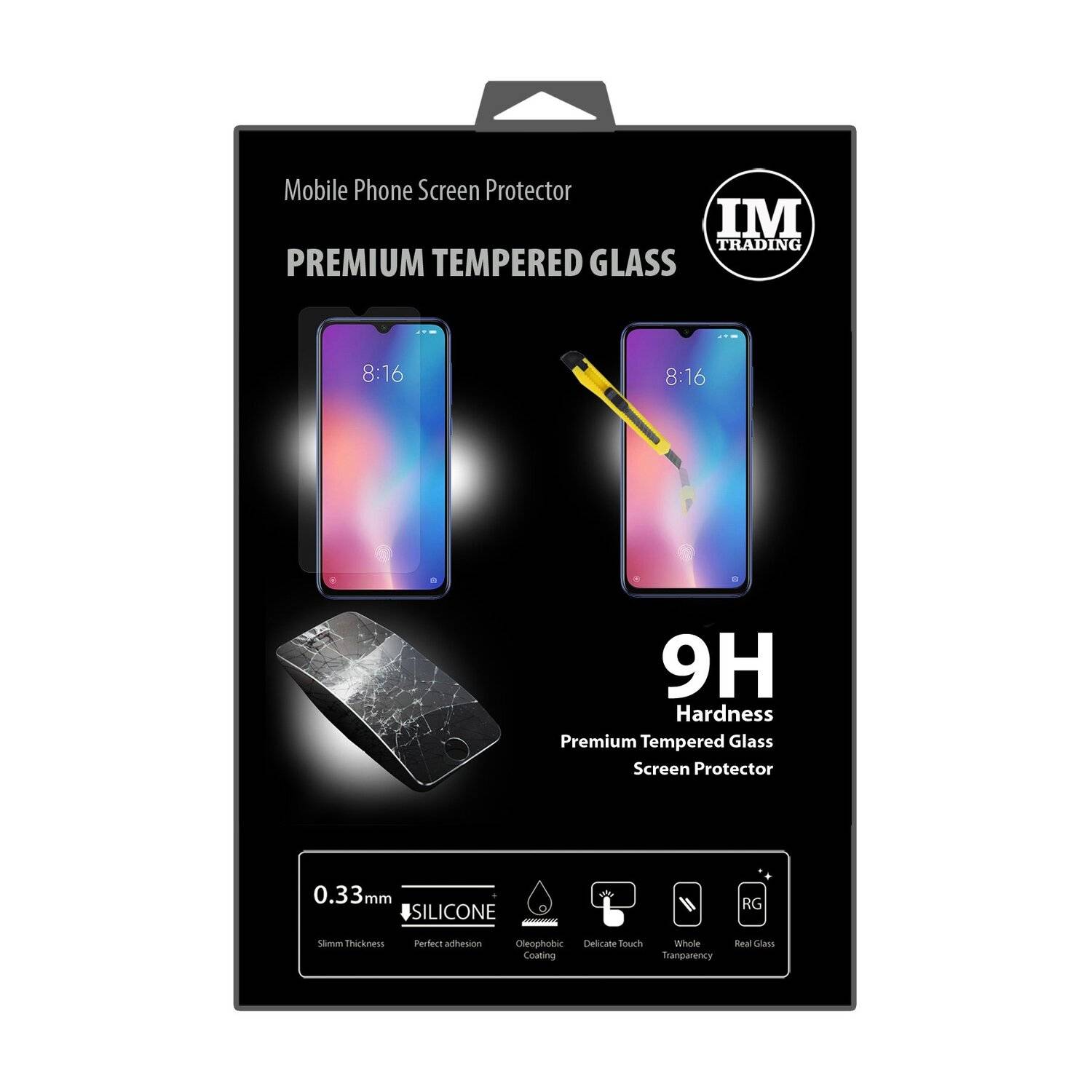 Schutzglas 9H für XIAOMI MI 9 SE Displayschutzfolie Schutzfolie Passgenau Glas