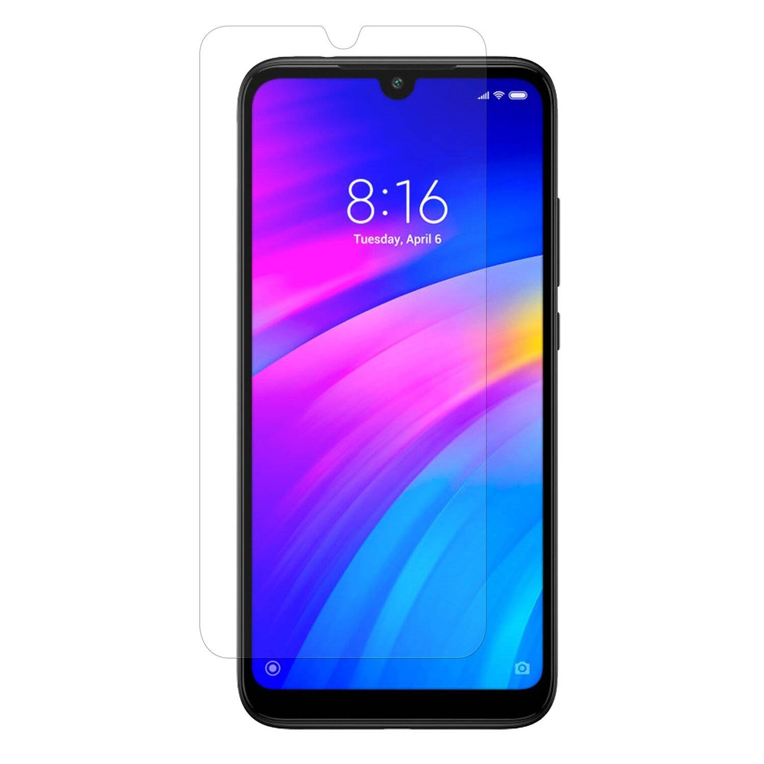 Schutzglas 9H für XIAOMI REDMI 7 Displayschutzfolie Schutzfolie Passgenau Glas