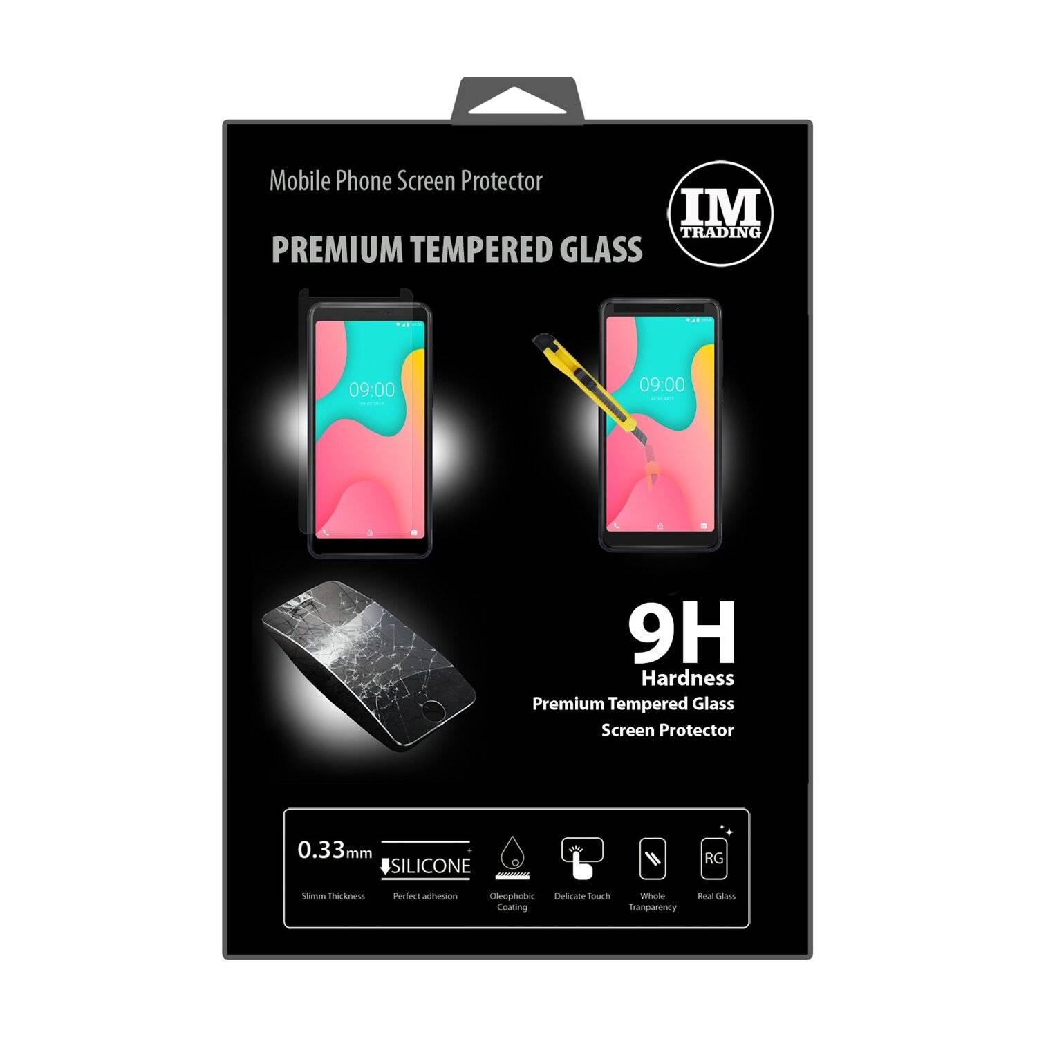 Schutzglas 9H für WIKO Y60 Displayschutzfolie Schutzfolie Passgenau Glas