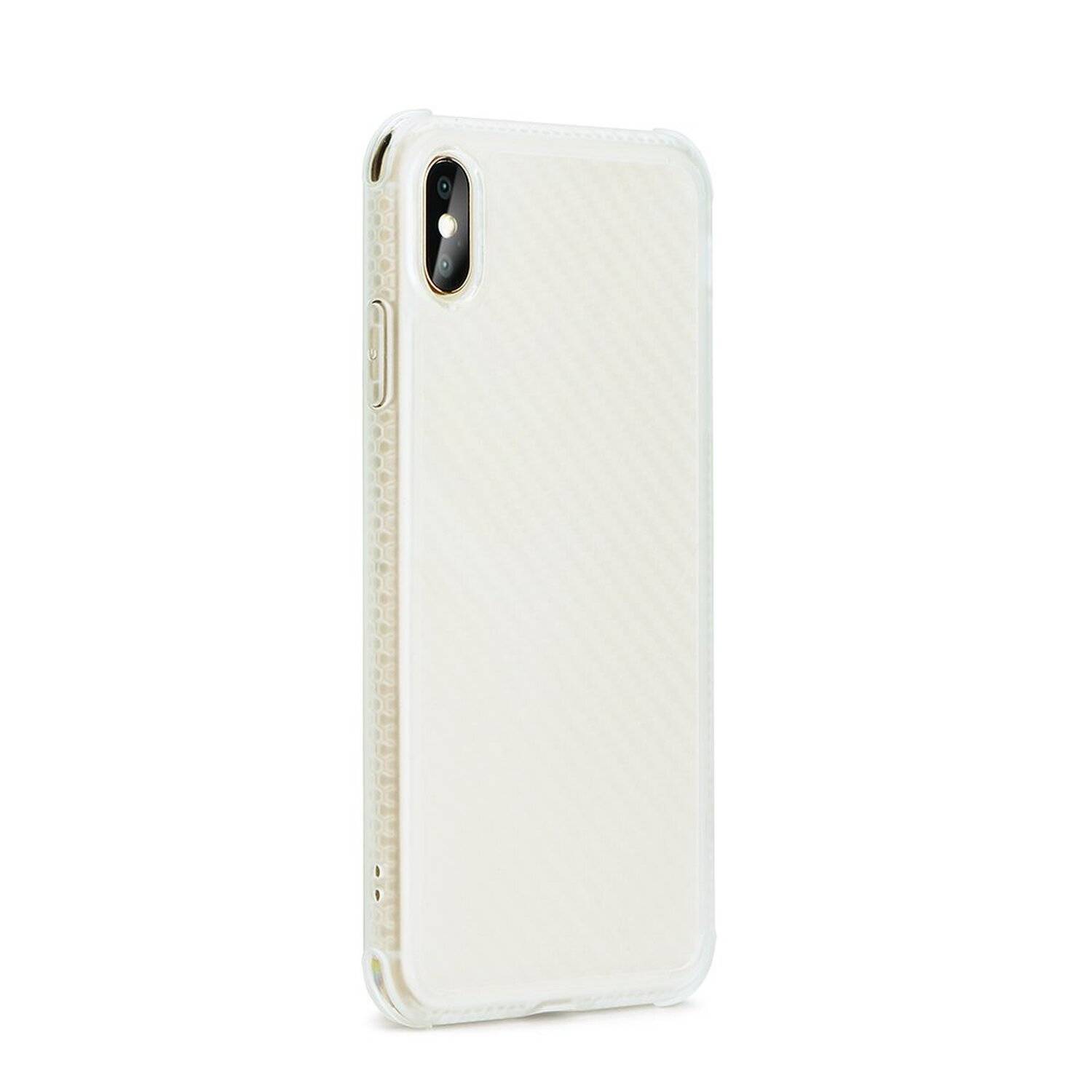 Schutzhülle Bumper Roar Carbon SchutzHülle für Samsung Galaxy S20 Plus G985F Silikon Hülle Tasche Schutzschale in Semi Transparent