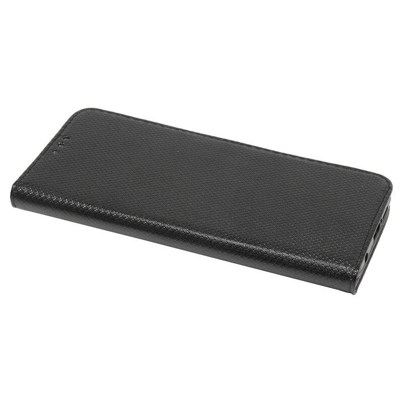 Buch Tasche "Smart" für XIAOMI REDMI NOTE 9S Handy Hülle Etui Brieftasche Schutzhülle mit Standfunktion, Kartenfach Schwarz