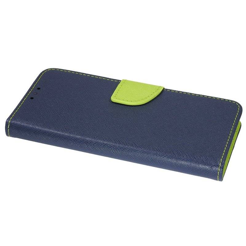 Buch Tasche "Fancy" für HUAWEI MATE 30 PRO Handy Hülle Etui Brieftasche Schutzhülle mit Standfunktion, Kartenfach Blau-Grün