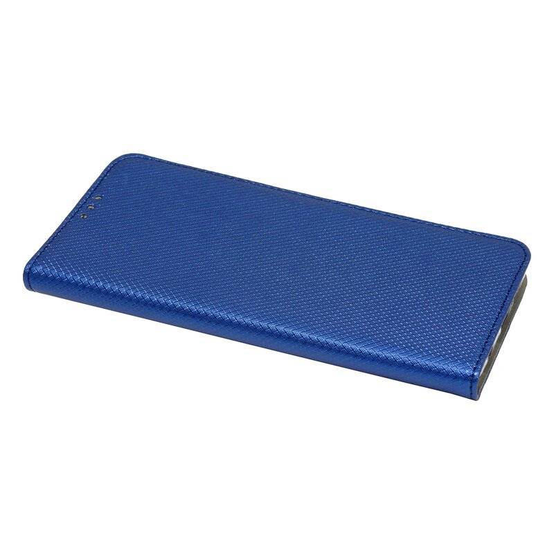 Buch Tasche "Smart" für XIAOMI REDMI NOTE 9S Handy Hülle Etui Brieftasche Schutzhülle mit Standfunktion, Kartenfach Blau