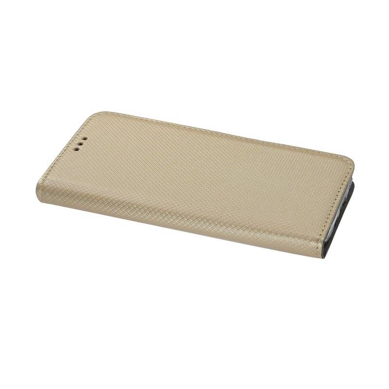 Buch Tasche "Smart" für XIAOMI MI NOTE 10 Handy Hülle Etui Brieftasche Schutzhülle mit Standfunktion, Kartenfach Gold