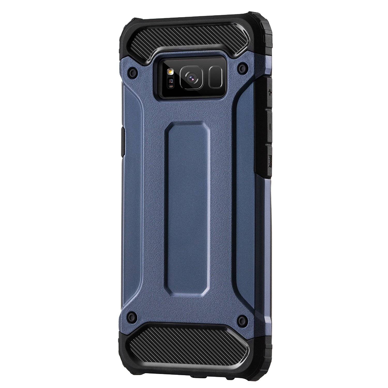 Schutzhülle Bumper Hybrid Armor SchutzHülle für Xiaomi Mi Note 10 Silikon Hülle Tasche Schutzschale Schutz in Blau