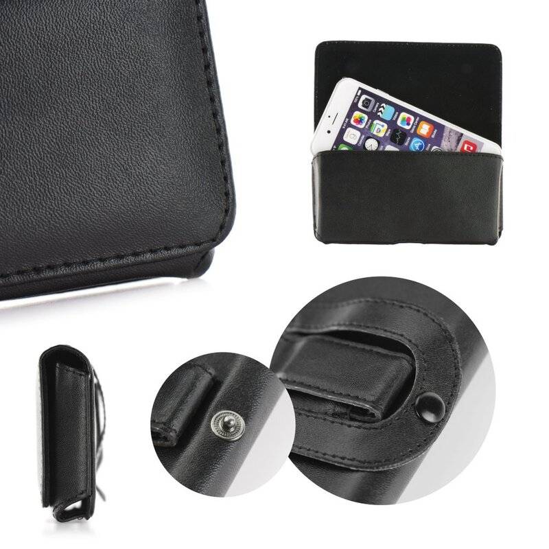 Gürteltasche Universal Handyhülle für Gürtel Tasche Cover Case Quertasche Seiten Hülle Model 9 : 150 x 72 x 9,9 mm