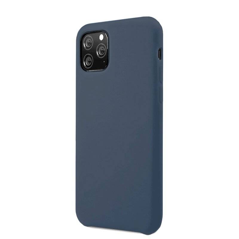 Silikon Soft Case Hülle Schale Bumper Cover Dezent Handyhülle Handyschale Schutz für Huawei P40 Pro in Dunkelblau