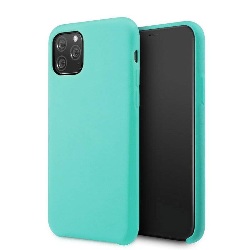 Silikon Soft Case Hülle Schale Bumper Cover Dezent Handyhülle Handyschale Schutz für Huawei P40 Pro in Minze