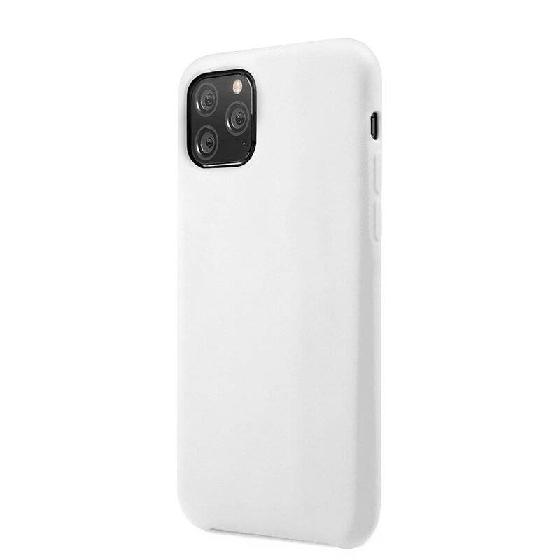 Silikon Soft Case Hülle Schale Bumper Cover Dezent Handyhülle Handyschale Schutz für Huawei P40 Lite in Weiß