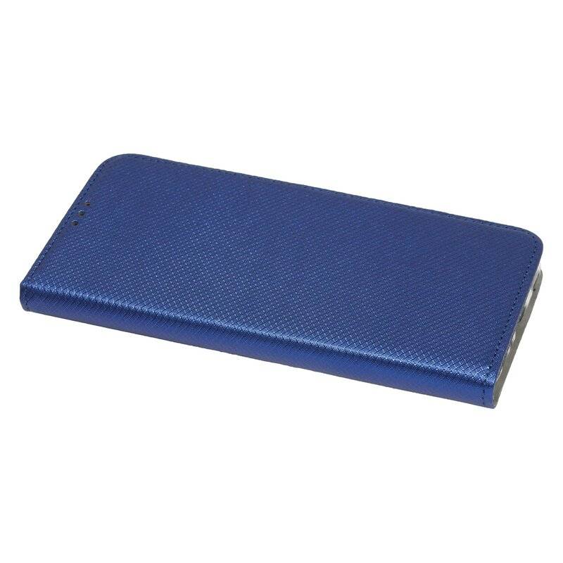 Buch Tasche "Smart" für LG K41s Handy Hülle Etui Brieftasche Schutzhülle mit Standfunktion, Kartenfach Blau