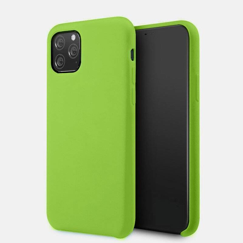 Silikon Soft Case Hülle Schale Bumper Cover Dezent Handyhülle Handyschale Schutz für Huawei P40 Pro in Grün