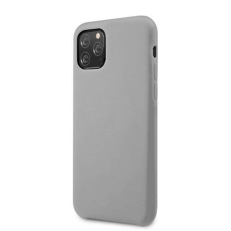 Silikon Soft Case Hülle Schale Bumper Cover Dezent Handyhülle Handyschale Schutz für Huawei P40 in Grau