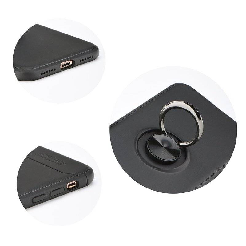 Premium HandyHülle Bumper Case Cover drehbarer Ring TPU 360 Grad Halter Ständer für Huawei Mate 30 Pro