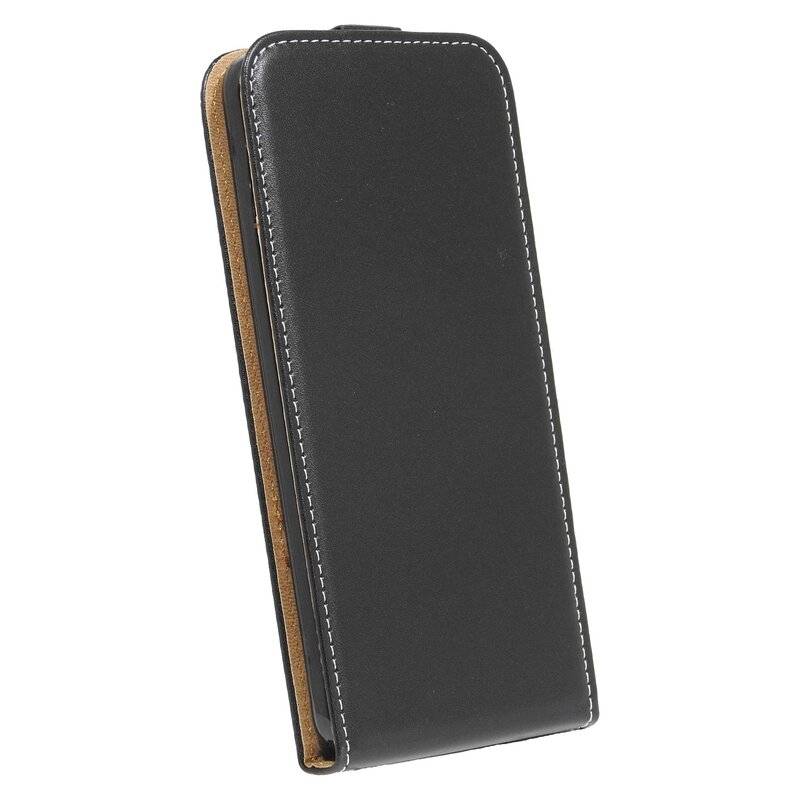 Flip Case für HUAWEI P40 PRO Handy Tasche vertikal aufklappbar Schutzhülle Klapp Hülle Schwarz