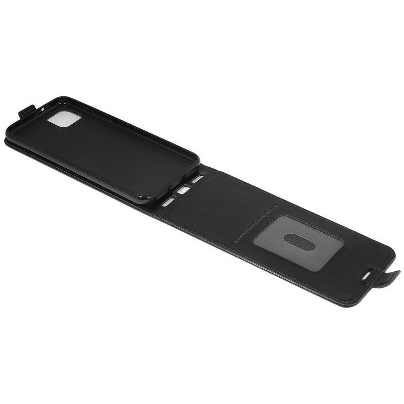 Flip Case für Google Pixel 4 Handy Tasche vertikal aufklappbar Schutzhülle Klapp Hülle Schwarz