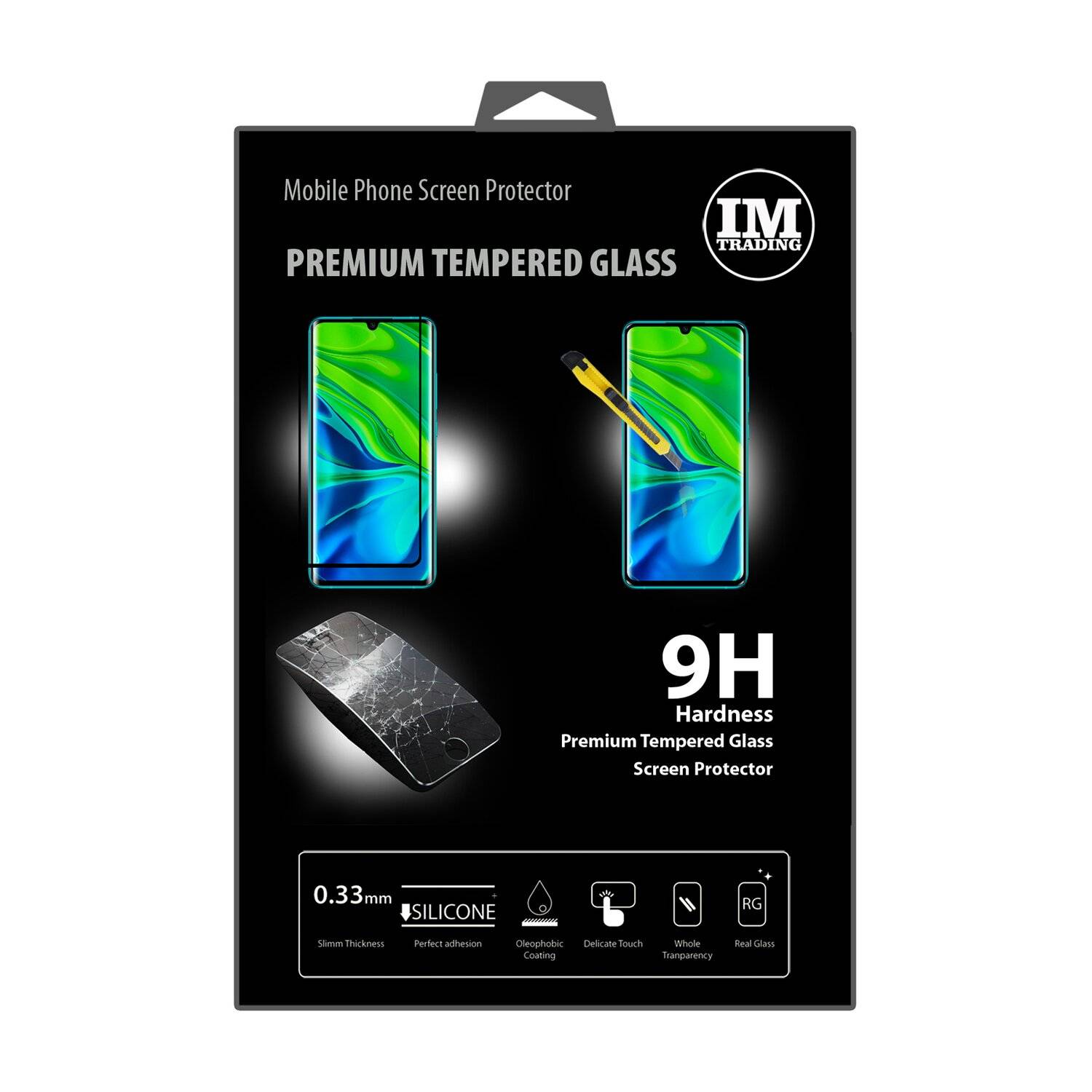 5D Schutz Glas für XIAOMI MI NOTE 10 Curved Schutz Folie Vollständig Klebend und Abdeckung