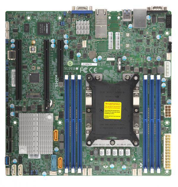 SUPERMICRO X11SPM-TF - Motherboard - micro ATX