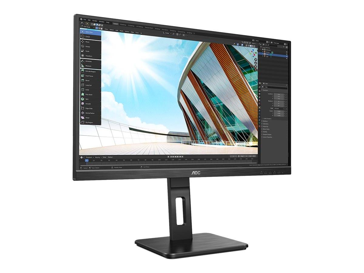 AOC 27P2Q - LED-Monitor - 68.6 cm (27"") - 1920 x 1080 Full HD (1080p)