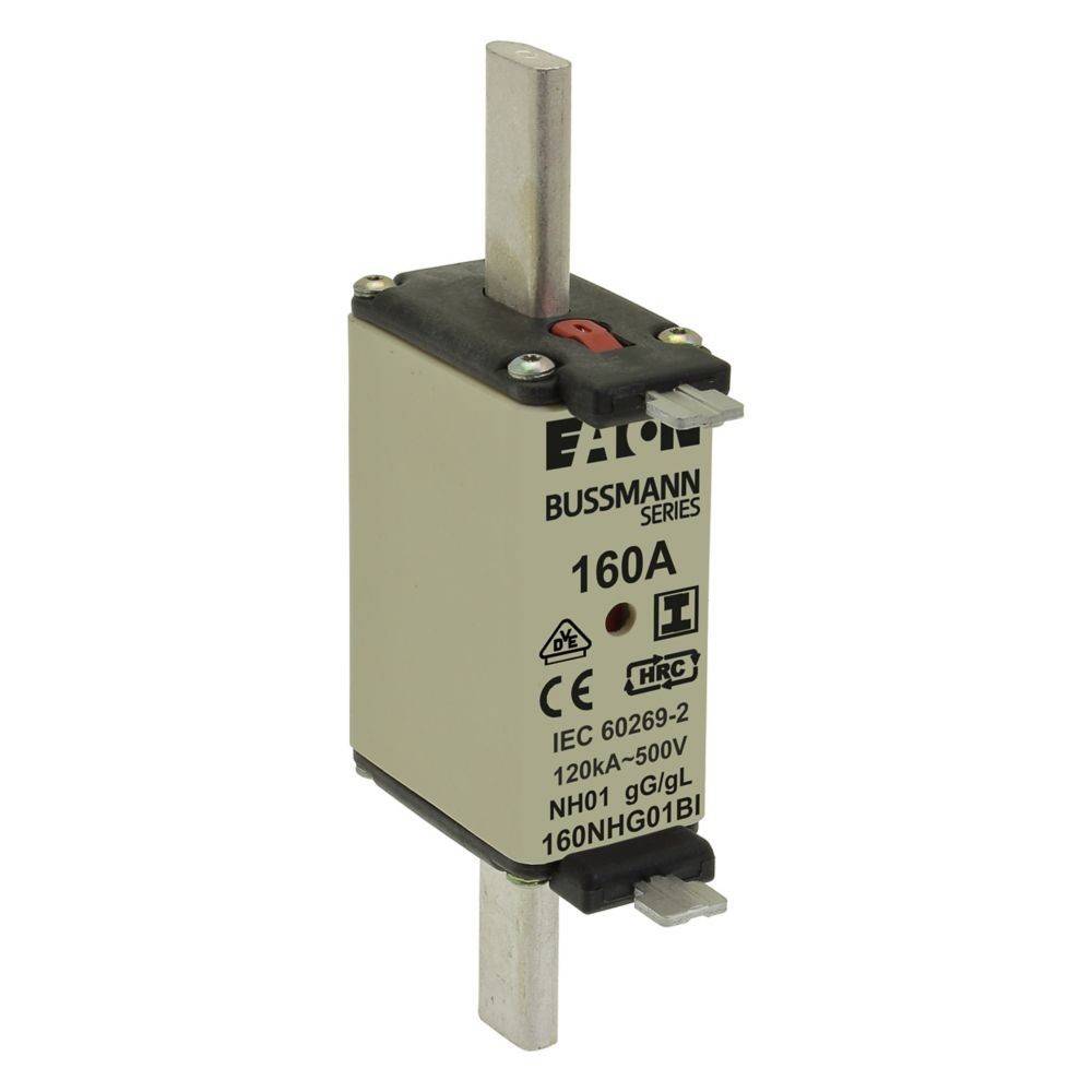 Eaton Bussmann Serie 160A Sicherung, IEC 60269-2 Norm, 120kA-500V Bewertung, NH04 Größe