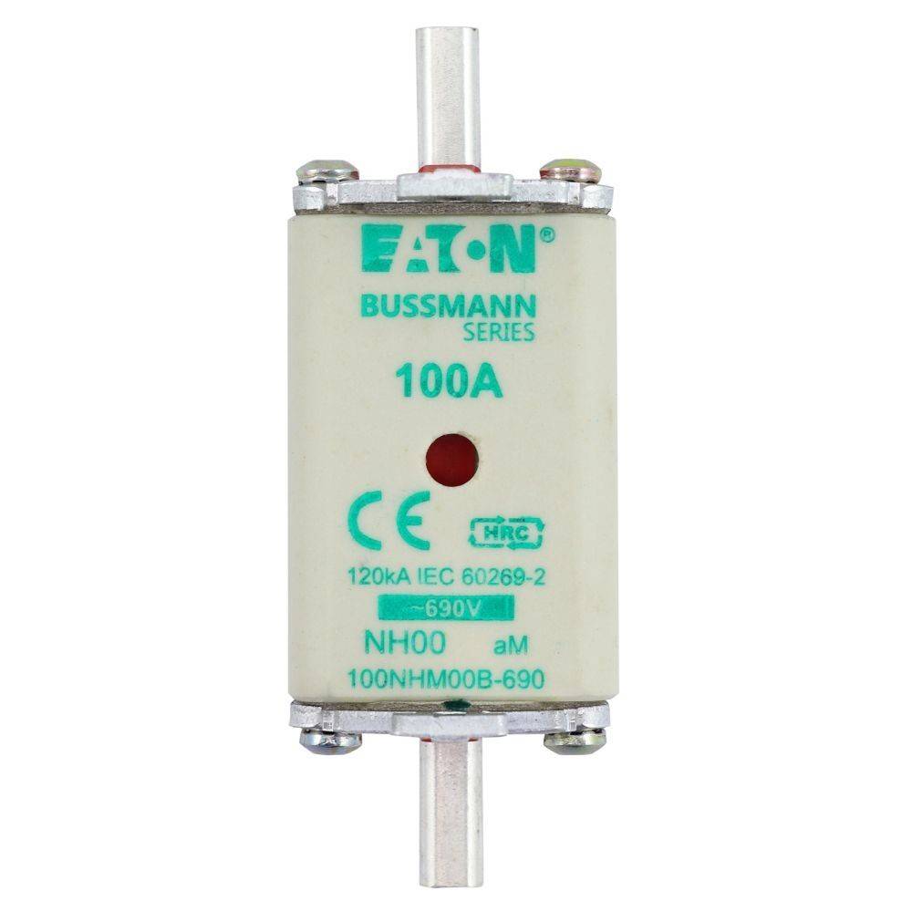 Eaton Bussmann Serie 100A Sicherung, 690V, 120kA IEC 60269-2, Größe NH00.