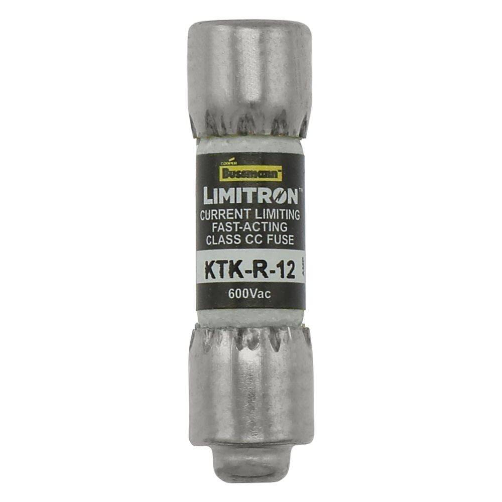 Bussmann Limitron KTK-R-12 Stromverzögerungssicherung, schnell ansprechend, Klasse CC, 600V AC