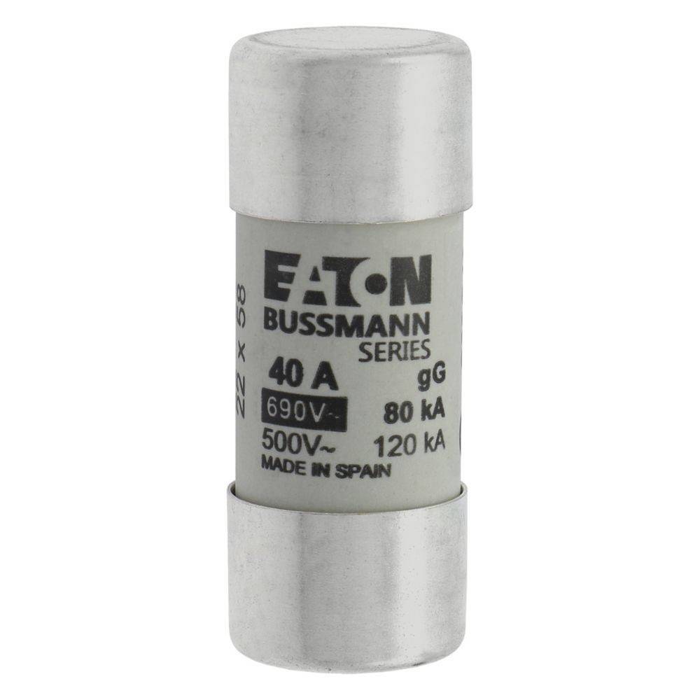Eaton Bussmann Serie 40A Sicherung, 690V, mit Etikett 
