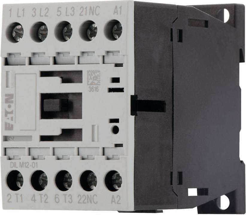 Eaton Leistungsschütz 3polig DILM12-01(12VDC)