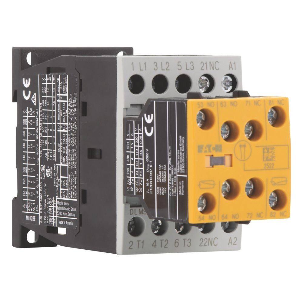 Eaton Sicherheitsschütz 380/400V DILMS12-R2#191735
