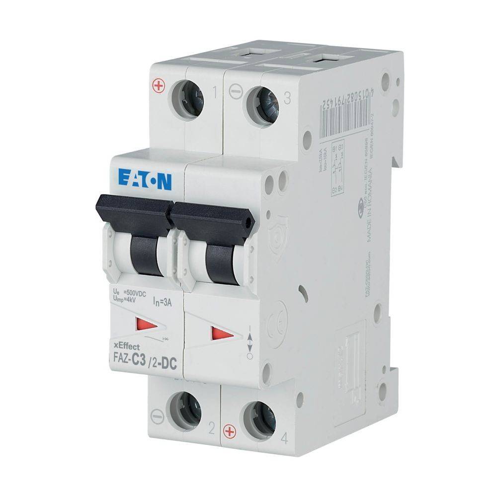 Eaton Leitungsschutzschalter FAZ-C3/2-DC