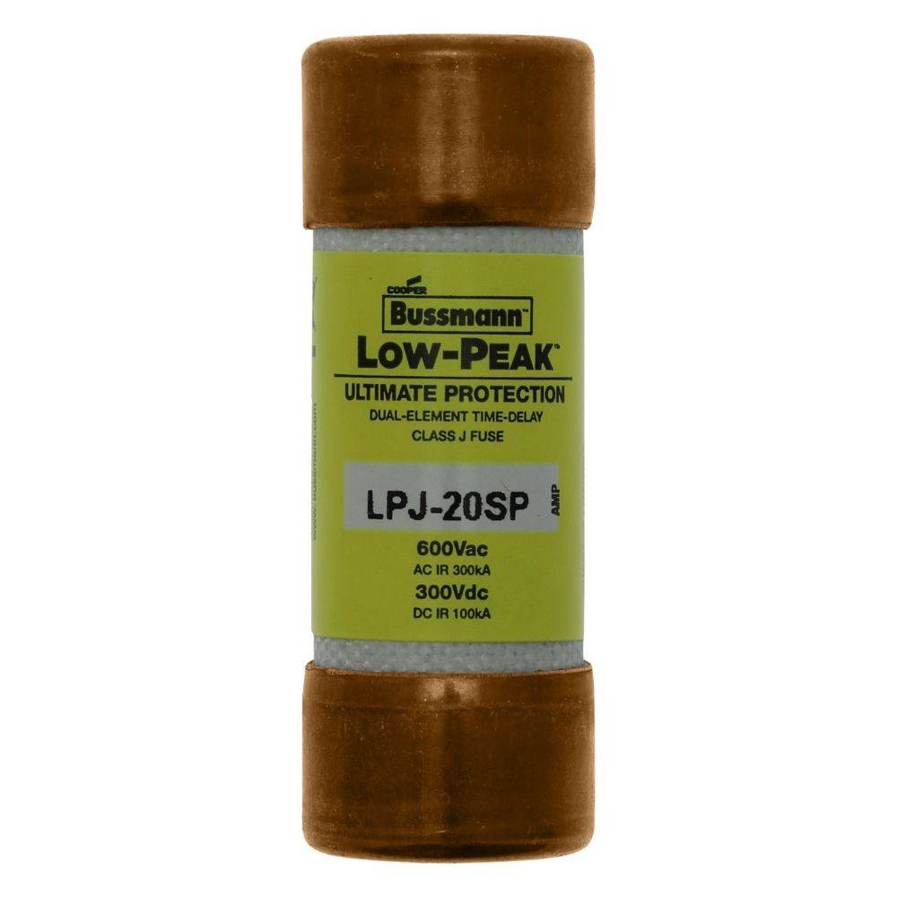 Ein Bussmann Low-Peak Sicherung mit 