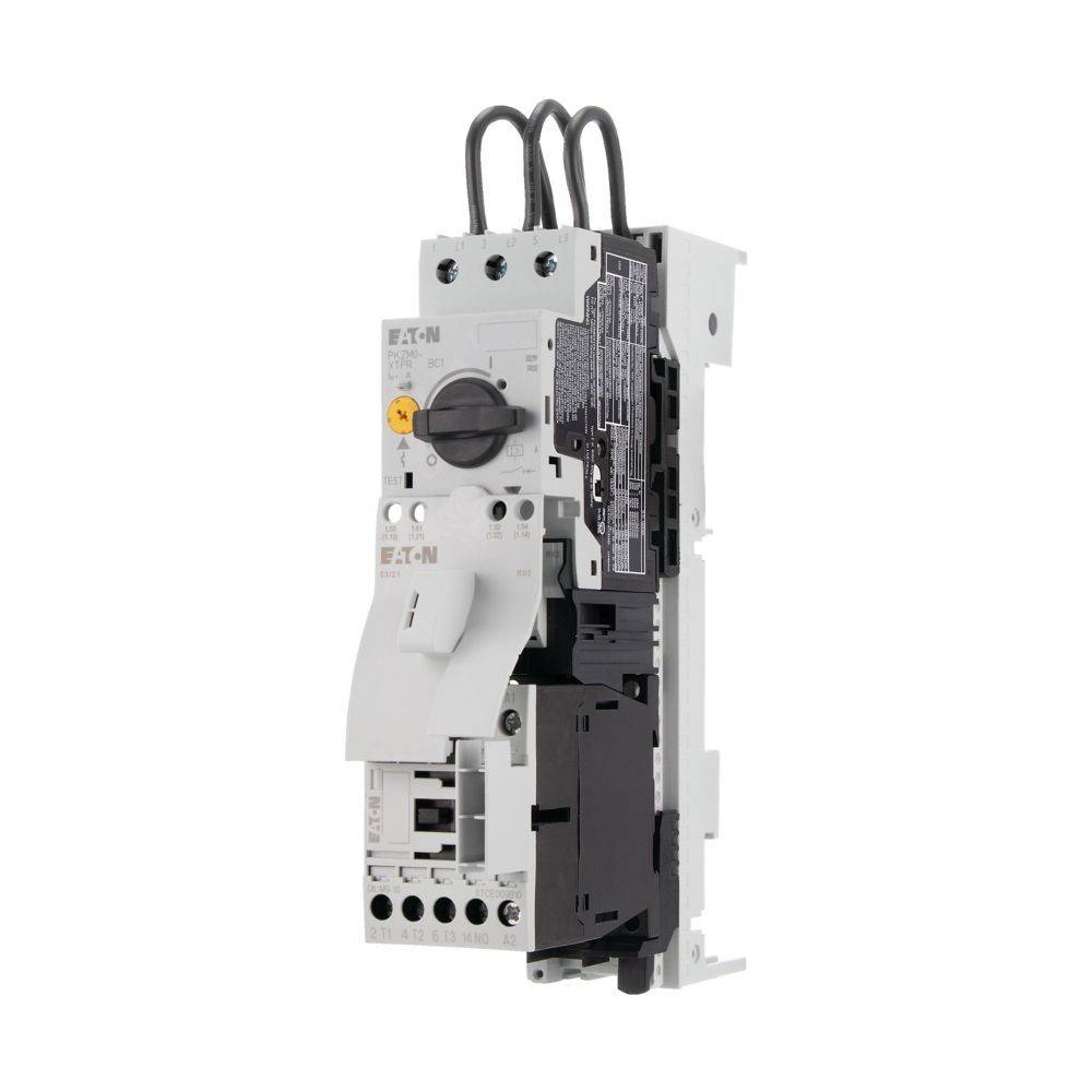 Eine Schaltereinheit mit mehreren Schaltkreisanschlüssen, versehen mit einer beschrifteten Wählscheibe zur Einstellungsanpassung, entwickelt für elektrische Geräte.