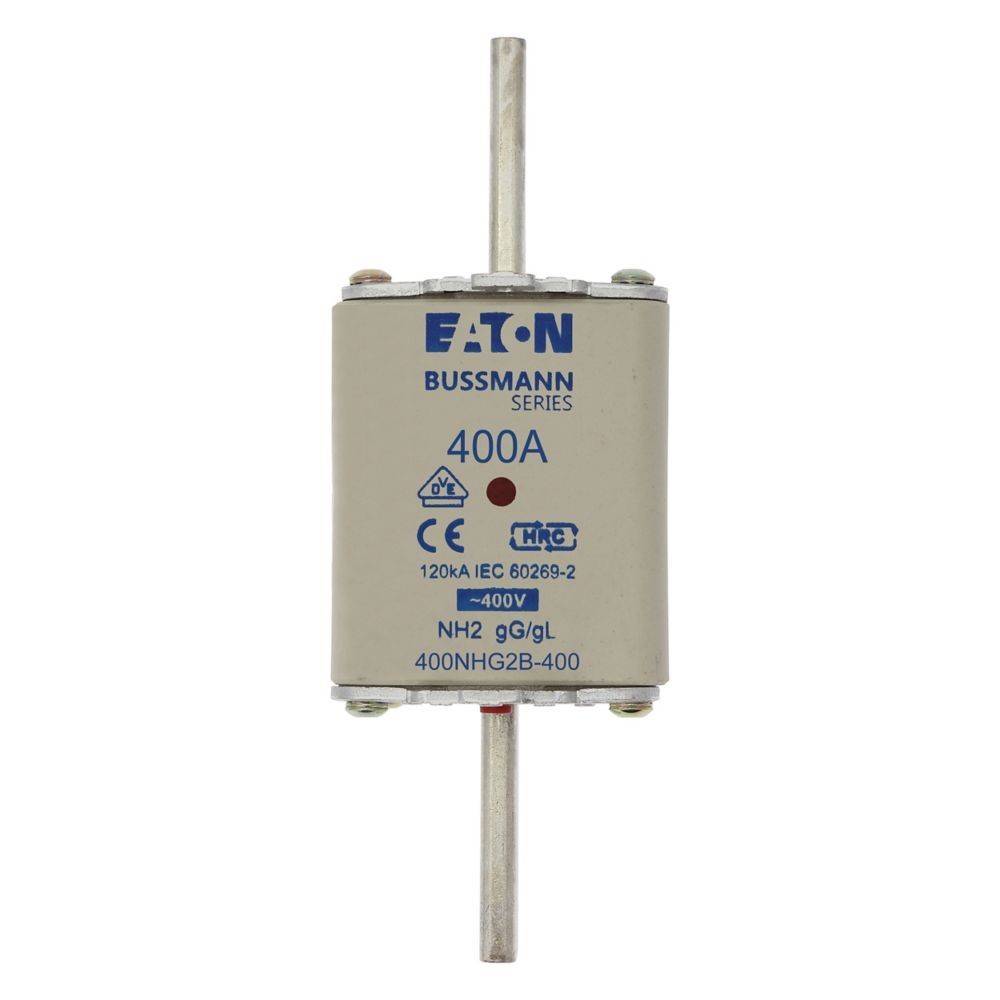 Eaton Bussmann Sicherungseinsatz, 400A, 400V, NH2 9gG, 120kA IEC 60269-2. Modell: 400NHG2B-400.