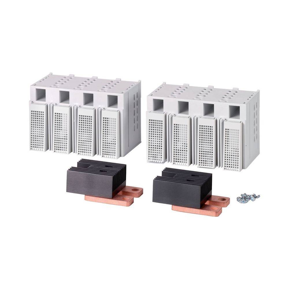 Modulare Kühlkörper mit Aluminium- und Kupferkomponenten und Befestigungsmaterial, entwickelt zur Wärmeableitung von elektronischen Geräten.