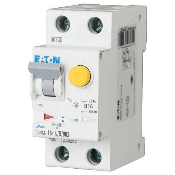 Eaton FI/LS-Kombischalter PKNM16/1N/B/003-A-MW