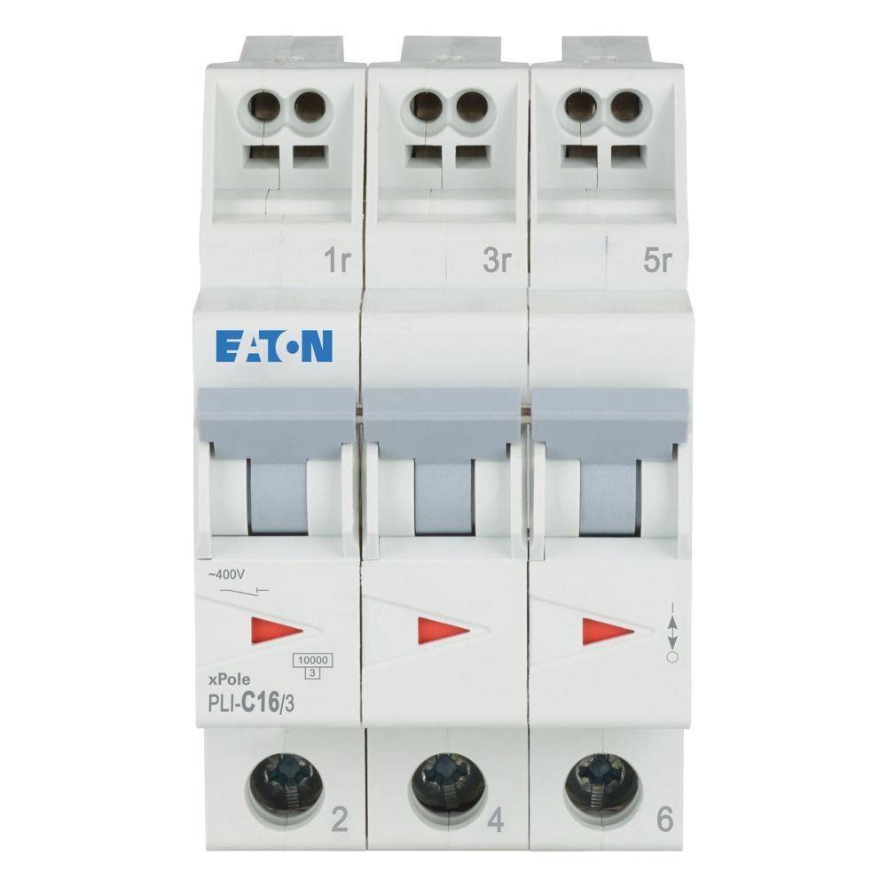 Eaton Leitungsschutzschalter PLI-C16/3