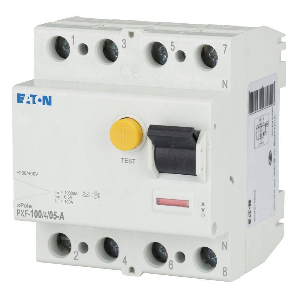 Eaton FI-Schutzschalter PXF-100/4/05-A