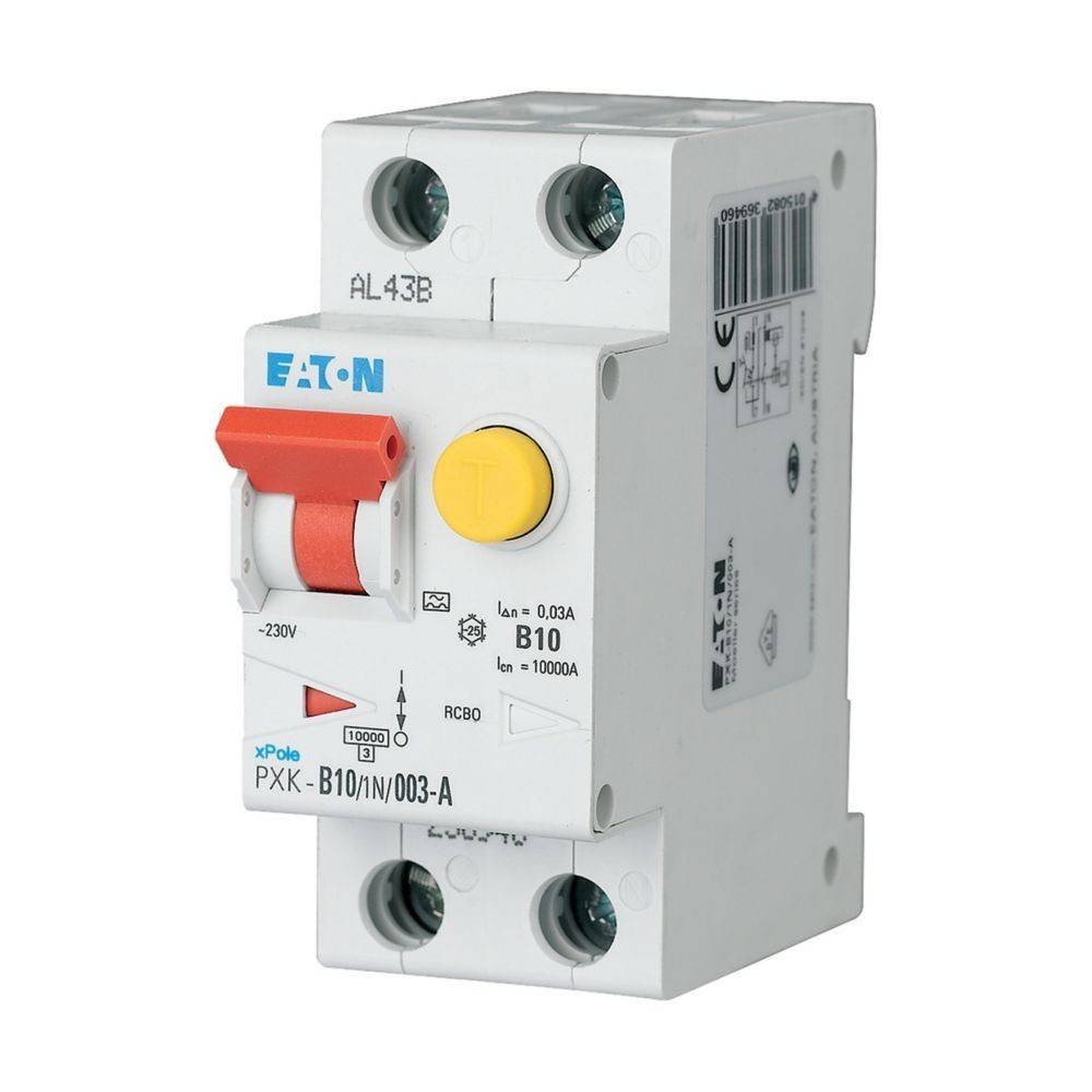Eaton FI/LS-Kombischalter PXK-B10/1N/03-A